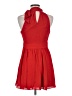 Express Solid Red Cocktail Dress Size 6 - photo 2