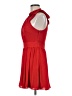Express Solid Red Cocktail Dress Size 6 - photo 5