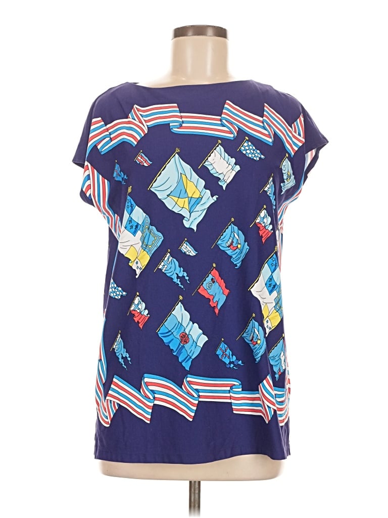 Pre-owned J. Mclaughlin Kimono In Blue