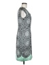 The Limited 100% Polyester Graphic Gray Cocktail Dress Size 8 - photo 4