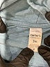 Carter's 100% Cotton Blue Zip Up Hoodie 0-3 MO / 3 MO - photo 3