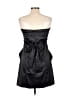 Windsor Color Block Solid Black Cocktail Dress Size 9 - photo 2