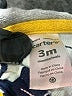 Carter's 100% Cotton Yellow Zip Up Hoodie 0-3 MO / 3 MO - photo 3