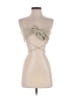 Beginning Boutique Tan Gold Tank Top Size 4 - photo 1