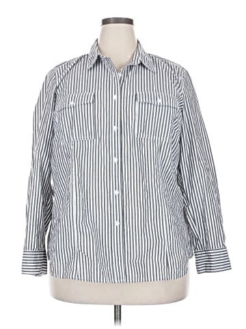 MICHAEL Michael Kors Long Sleeve Button-Down Shirt (view 1)