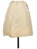 Burberry Color Block Ivory Wool Skirt Size 2 - photo 2
