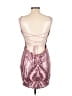 B. Darlin Paisley Burgundy Cocktail Dress Size 17 - 18 - photo 2
