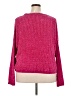 Unbranded 100% Polyester Pink Pullover Sweater Size XXL - photo 2