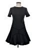 Unbranded 100% Polyester Black Cocktail Dress Size S - photo 1