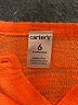 Carter's 100% Acrylic Orange Cardigan 3-6 MO / 6 MO - photo 3