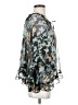 Johnny Was Gray 3/4 Sleeve Blouse Size S - photo 4