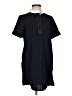 Zara Basic Solid Black Casual Dress Size XS - photo 1