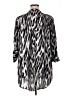 Rock & Republic Silver 3/4 Sleeve Blouse Size XL - photo 2