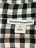 Amazon Essentials Checkered-gingham Black Long Sleeve Button-Down Shirt Size XL - photo 7