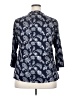 Soch Paisley Blue 3/4 Sleeve Blouse Size XXL - photo 2