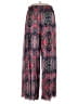 Unbranded Paisley Red Pink Casual Pants Size 0X - photo 2