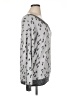 White Birch Print Gray Pullover Sweater Size M - photo 4