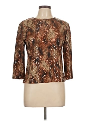 Chico's Design 3/4 Sleeve Blouse (view 1)