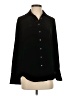 Banana Republic Solid Black Long Sleeve Blouse Size XS - photo 1