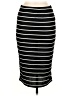Shein Stripes Black Casual Skirt Size M - photo 1