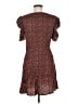 Gap 100% Rayon Floral Brown Casual Dress Size M - photo 2