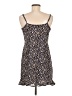 Zaful 100% Polyester Animal Print Blue Cocktail Dress Size M - photo 2