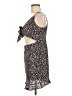 Zaful 100% Polyester Animal Print Blue Cocktail Dress Size M - photo 5