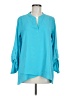 Gibson Teal 3/4 Sleeve Blouse Size M - photo 1