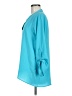 Gibson Teal 3/4 Sleeve Blouse Size M - photo 5