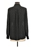 Premise Studio 100% Polyester Polka Dots Black Long Sleeve Blouse Size M - photo 2