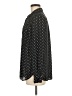 Premise Studio 100% Polyester Polka Dots Black Long Sleeve Blouse Size M - photo 5