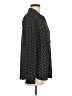 Premise Studio 100% Polyester Polka Dots Black Long Sleeve Blouse Size M - photo 4