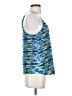 Rory Beca 100% Silk Blue Sleeveless Silk Top Size XS - photo 4