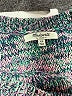 Madewell 100% Cotton Tweed Teal Red Pullover Sweater Size XS - photo 7