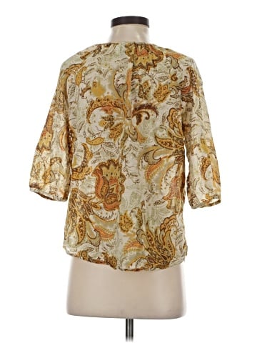 SONOMA life + style Short Sleeve Blouse (view 2)