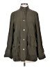 Zara Basic Green Raincoat Size M - photo 1