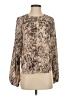 Evereve 100% Polyester Brown Long Sleeve Blouse Size XS - photo 1