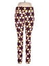 Lularoe Print Purple Leggings Size 1X (Tall & Curvy) - photo 1