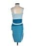 Stretta Color Block Blue Cocktail Dress Size XS - photo 2