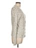 Rebecca Taylor Silver Cardigan Size L - photo 4