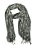 Cejon 100% Rayon Gray Black Scarf One size - photo 1