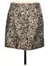 Ann Taylor LOFT Paisley Tan Casual Skirt Size 8 - photo 2