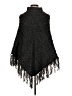 Time and Tru Black Poncho One size - photo 1