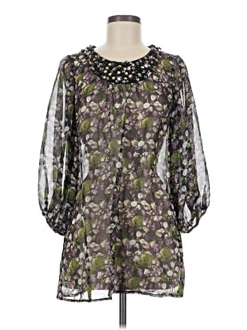 Twelve by Twelve 3/4 Sleeve Blouse (view 1)