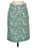 Krazy Larry Paisley Green Casual Skirt Size 2 - photo 1