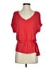 CAbi Red Short Sleeve T-Shirt Size XS - photo 1