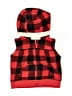 Carter's 100% Polyester Plaid Red Sweater Vest 3-6 MO / 6 MO - photo 1