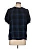 Amazon Essentials 100% Viscose Black Short Sleeve Blouse Size L - photo 1