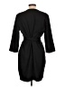 ASOS 100% Polyester Solid Black Casual Dress Size 10 - photo 2