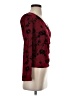 Carlisle Burgundy Long Sleeve Top Size S - photo 4